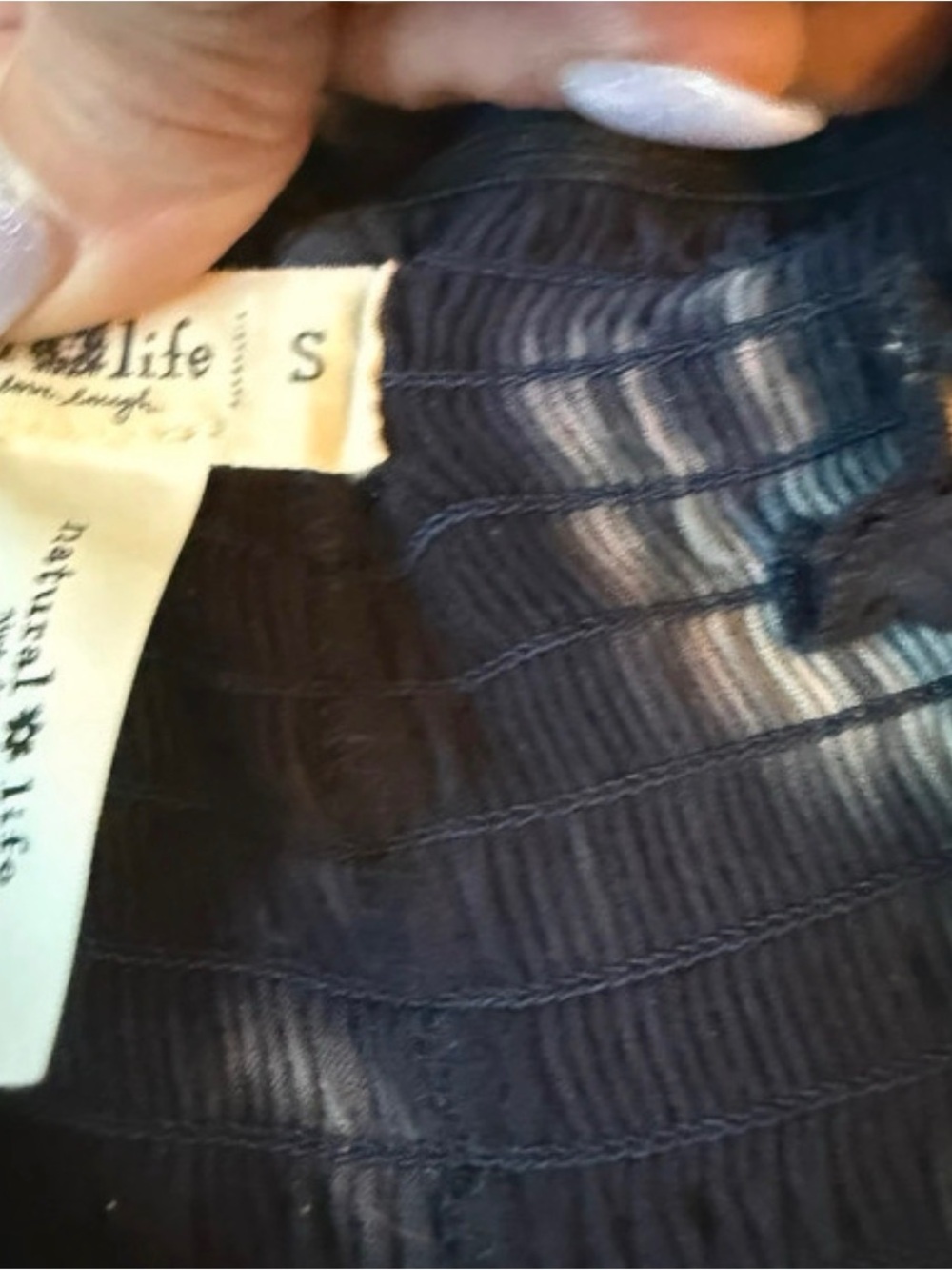 NATURAL LIFE Tie-Dye Wide Leg Palazzo Pants - Picture 6 of 6